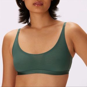 Parade Luxe Mesh Scoop Bralette in Sweet Pea, Size 2 - New!